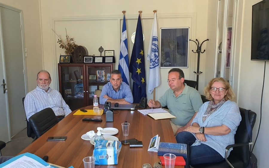 Συνάντηση εργασίας Δημάρχου Ιθάκης με εκπροσώπους της Εφορείας Αρχαιοτήτων Κεφαλληνίας και Ιθάκης