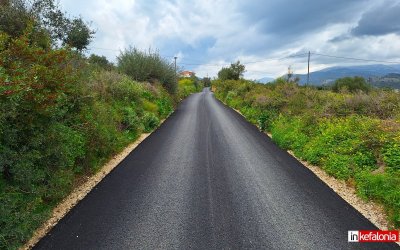 Αργοστόλι: Σημαντικές ασφαλτοστρώσεις στην περιοχή ''ΒΙΠΕ - Θερμοκήπια Κρανιάς'' για την αποκατάσταση της βατότητας αγροτικών οδών