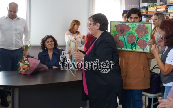 Επίσκεψη Θεανώς Φωτίου στις εγκαταστάσεις της Ένωσης ΑμεΑ &quot;Υπερίων&quot; στον Λογγό Ληξουρίου (εικόνες + video)