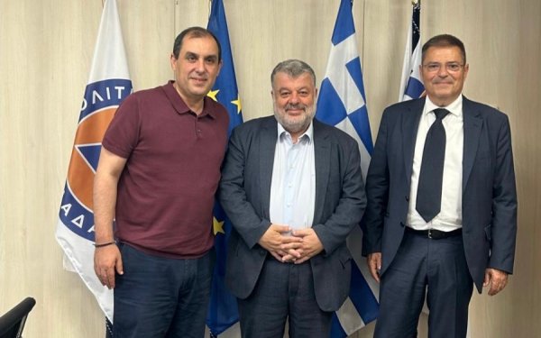 Συνάντηση Καππάτου – Μιχαλάτου με Κατσαφάδο για αποκαταστάσεις και χρηματοδοτήσεις μετά τις κακοκαιρίες