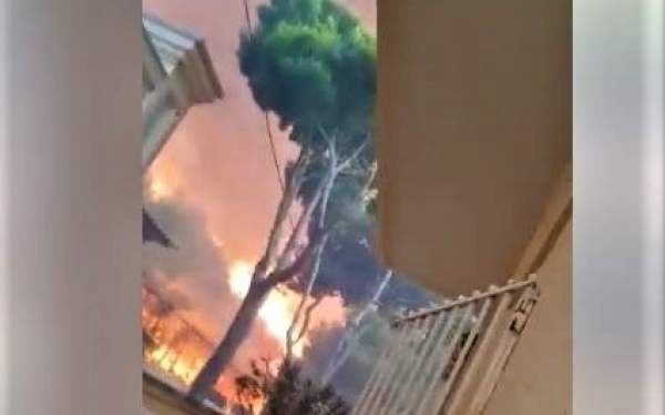 Συγκλονιστικό βίντεο απο την φονική πυρκαγιά στο Μάτι Αττικής