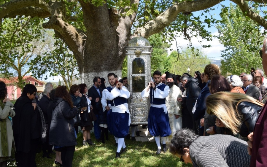 Κυριακή του Θωμά στον Άγιο Γεράσιμο (εικόνες)