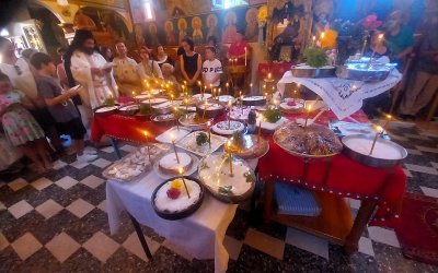 Η γιορτή του Αγίου Φανουρίου στο Μοναστήρι Παλιοχερήσου στην Έρισσο