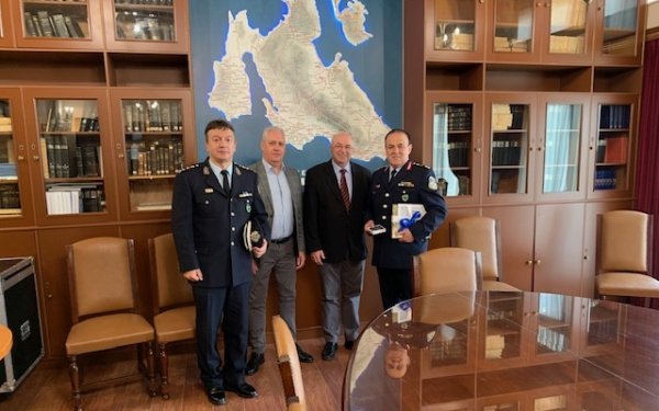 Συνάντηση Κουρή με τον Περιφερειακό Αστυνομικό Διευθυντή Ιονίων Νήσων Δημήτριο Βούλγαρη