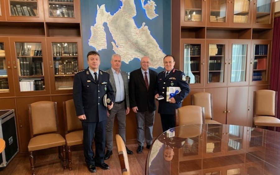 Συνάντηση Κουρή με τον Περιφερειακό Αστυνομικό Διευθυντή Ιονίων Νήσων Δημήτριο Βούλγαρη