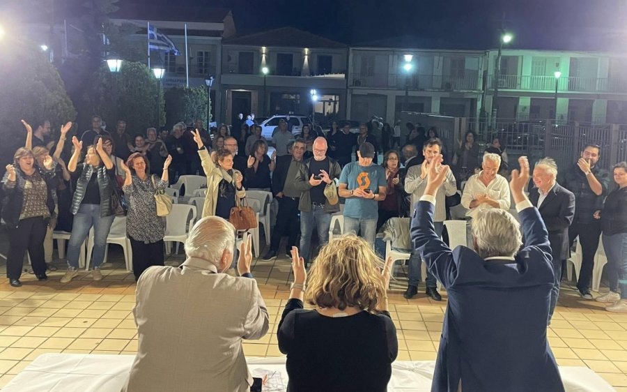 Ν.Ε ΣΥΡΙΖΑ: Πραγματοποιήθηκε η κεντρική ομιλία στη Σάμη (εικόνες)
