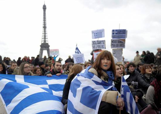 «Είμαστε όλοι Έλληνες» φώναξαν οι Ευρωπαίοι