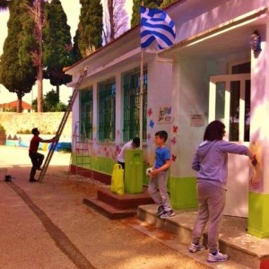 Η εθελοντική εργασία έκανε το "θαύμα" της στο Νηπιαγωγείο Κεραμειών! (εικόνες)