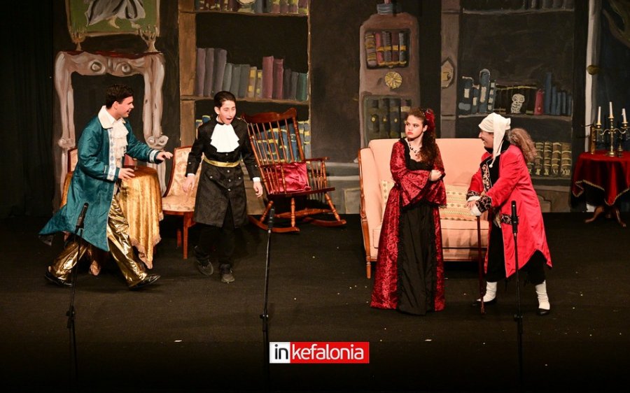 Επιτυχία και συγκίνηση για τον «Κατά φαντασίαν ασθενή» του 2ου Γυμνασίου Αργοστολίου