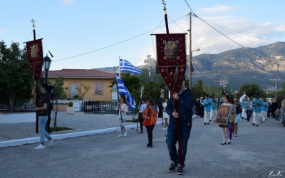 Η Λιτανεία της Ευαγγελίστριας στην Πεσσάδα (εικόνες)