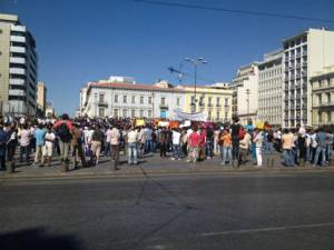 Συγκέντρωση μουσουλμάνων στην Ομόνοια με αφορμή την ταινία για τον Μωάμεθ