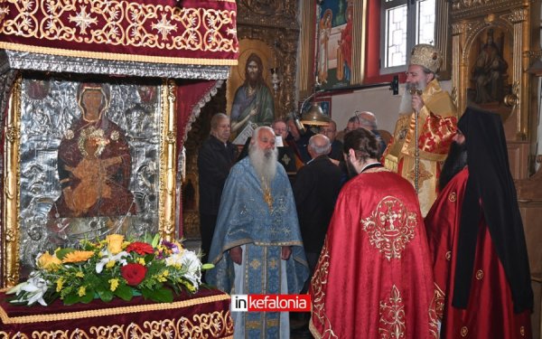 Με λαμπρότητα η Πανήγυρη του Ακαθίστου Ύμνου στη Μονή Σισσίων