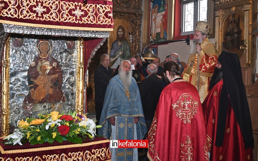 Με λαμπρότητα η Πανήγυρη του Ακαθίστου Ύμνου στη Μονή Σισσίων