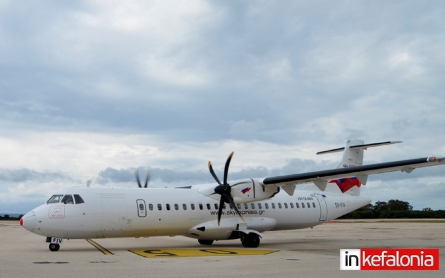 Presentation of "Sky Express" in Kefalonia: "With 70 euros you can go to Athens and return"