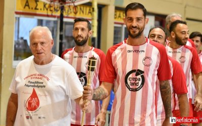Η Φλόγα της Αγάπης φώτισε το Αργοστόλι στη 23η Λαμπαδηδρομία Εθελοντών Αιμοδοτών