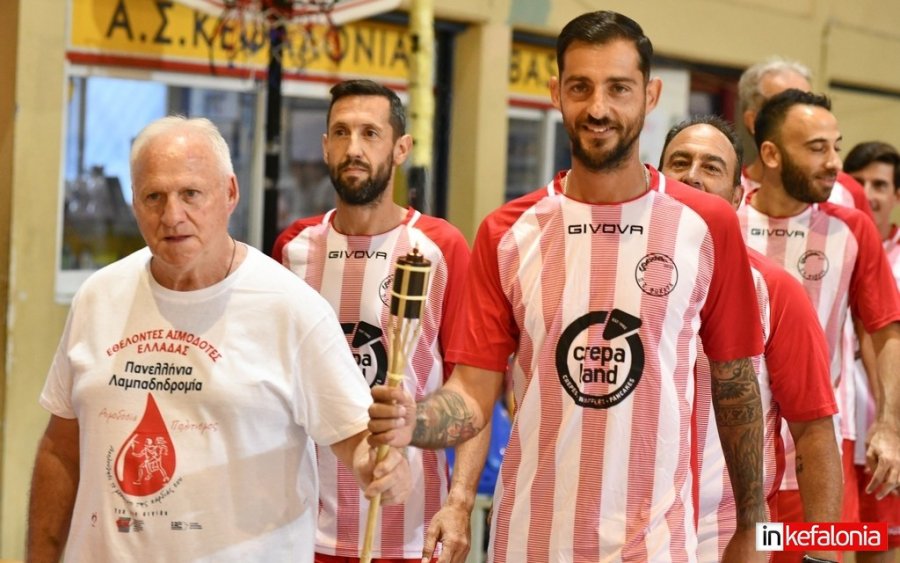 Η Φλόγα της Αγάπης φώτισε το Αργοστόλι στη 23η Λαμπαδηδρομία Εθελοντών Αιμοδοτών