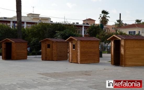 Ανοίγει αύριο το «χριστουγεννιάτικο χωριό» στην πλατεία Αργοστολίου - Το Σάββατο η επίσημη έναρξη