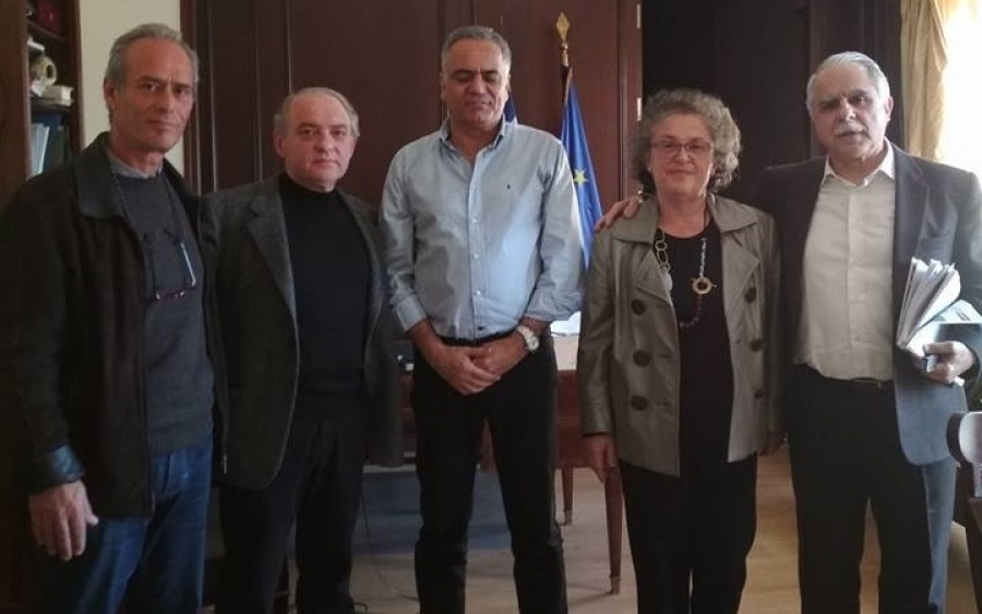 Σύσκεψη αντιπροσωπείας του τοπικού ΣΥΡΙΖΑ με τον Υφυπουργό Γ. Μπαλάφα και τη Βουλευτή Αφρ. Θεοπεφτάτου