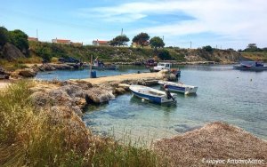 Ο Αγιασμός των υδάτων στο Λιμάνι της Κουνόπετρας