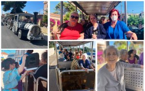 Δημοτικό Γηροκομείο Αργοστολίου: ''Και περάσανε όμορφα!'' - Μια υπέροχη βόλτα με το τρενάκι στην πόλη του Αργοστολίου! (εικόνες/video)