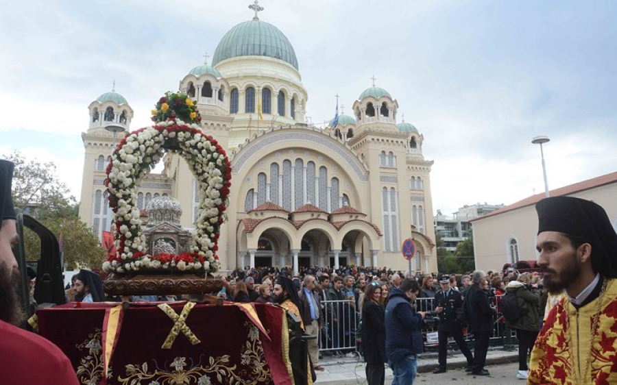 Η Πάτρα τιμά τον Πολιούχο Άγιο Ανδρέα