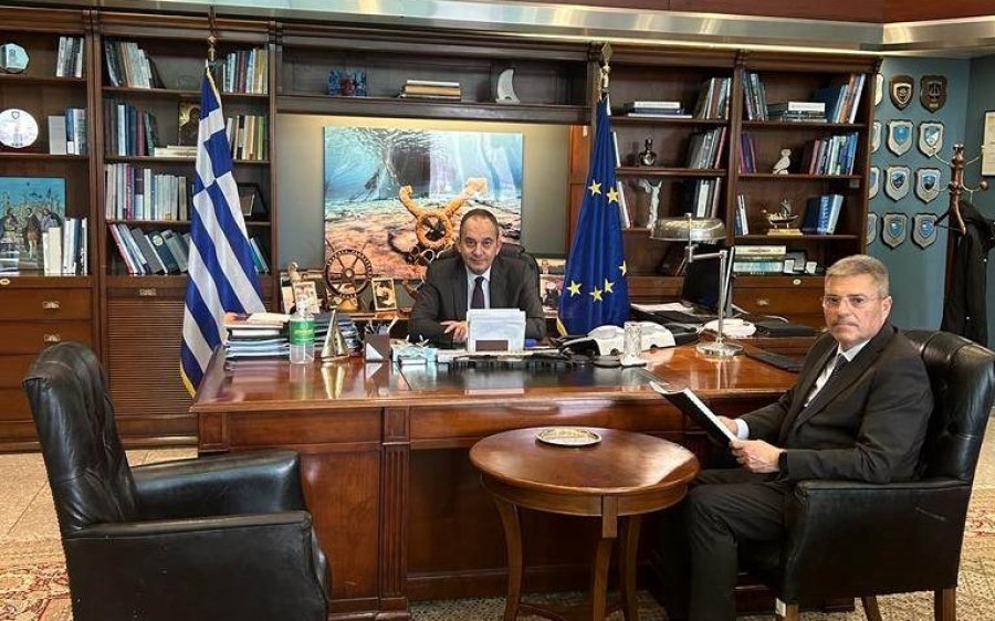 Παναγής Καππάτος: &#039;&#039;Με τον Υπουργό κ. Γιάννη Πλακιωτάκη συζητήσαμε την ίδρυση Λιμενικού Σταθμού στο Ληξούρι&#039;&#039; - Συνάντηση και με Κουτουλάκη