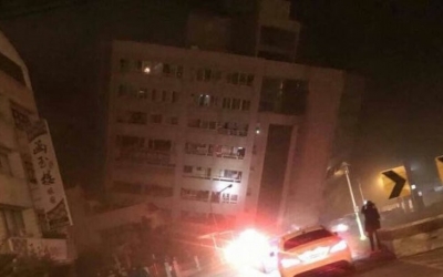 Φονικά 6,4 Ρίχτερ στην Ταϊβάν: Δύο νεκροί και τουλάχιστον 100 τραυματίες (εικόνες + video)