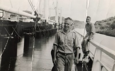 Σπαρτινοί Ναυτικοί στην διώρυγα του Παναμά 65 χρόνια πριν