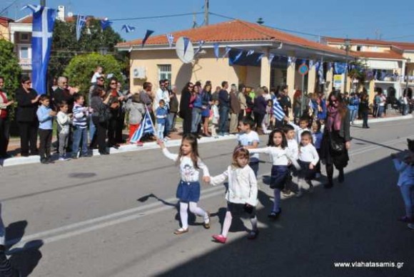 28η Οκτωβρίου στη Σάμη (εικόνες + video)