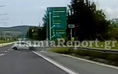 Εθνική Οδό Αθηνών – Θεσσαλονίκης: Πώς έγινε το τρομακτικό τροχαίο δυστύχημα στη ΛΕΑ με θύμα τον 59χρονο (Συγκλονιστικό βίντεο)