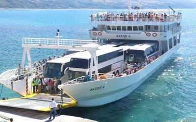 Ζάκυνθος – Πεσσάδα: Συγκρατημένη η κίνηση επιβατών με το &quot;Βάσος Κ&quot;