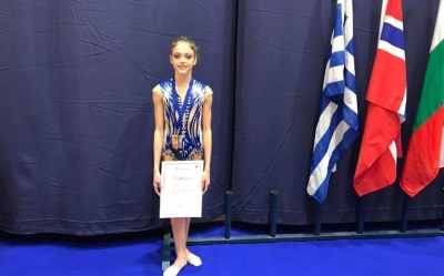 Συμμετοχή της αθλήτριας Μαριέτας Τοπολλάι στο διεθνές τουρνουά Ρυθμικής Γυμναστικής APHRODITE CUP