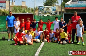 «Δίδαξε» ο Μάριο Μπόνιτς στους μικρούς αθλητές των Arsenal SS Κεφαλονιάς! (εικόνες + video)