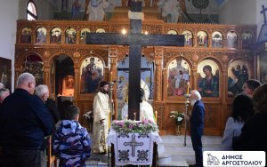 Κυριακή της Σταυροπροσκυνήσεως στην Ιερά Μονή Εσταυρωμένου Πεσσάδας