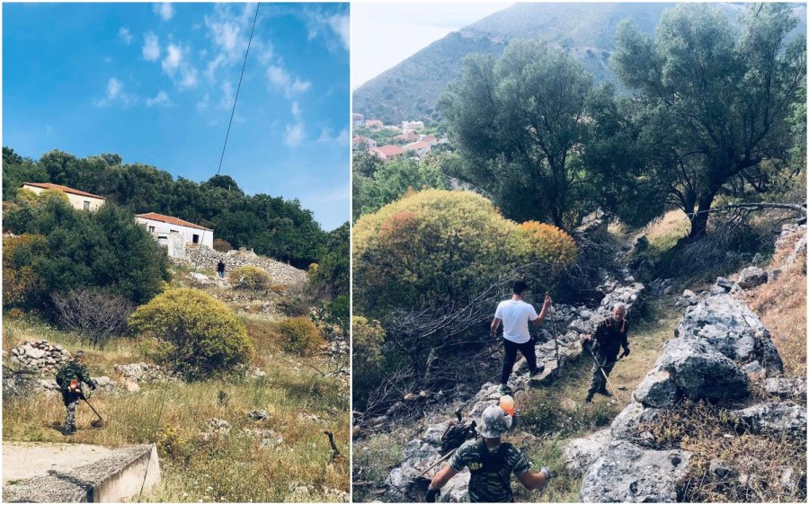 Κοινότητα Φάρσων: "Καθαρισμός μονοπατιών με το μεράκι και τη φροντίδα του προέδρου και της εθελοντικής ομάδας"