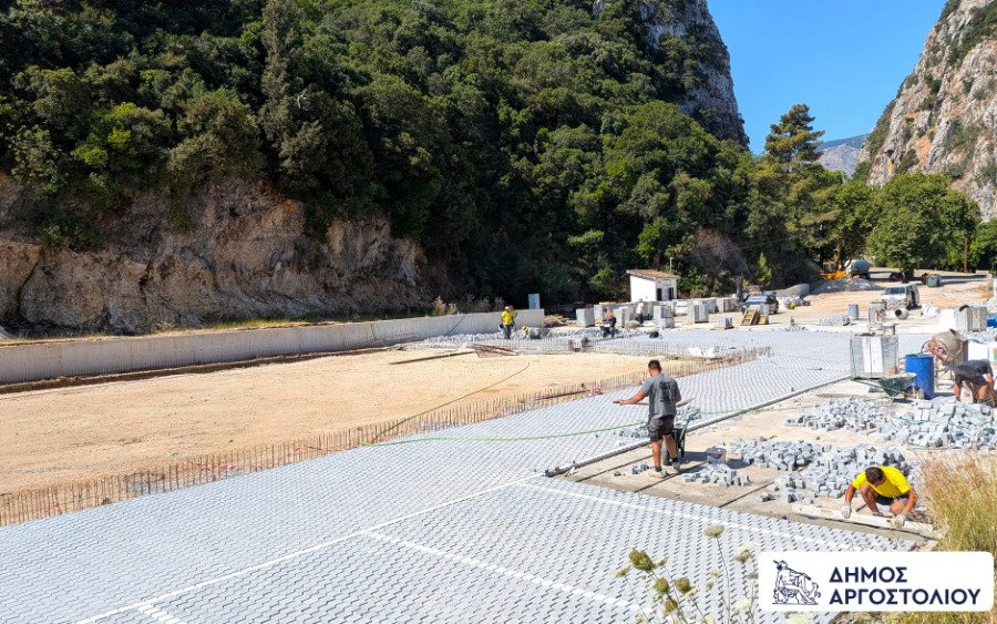 Ο Πόρος στην πρώτη γραμμή των έργων αναβάθμισης του Δήμου Αργοστολίου