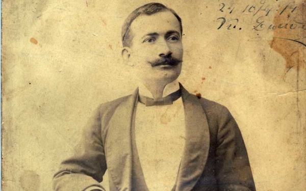 Κωνσταντίνος Σπάθης, ο συνθέτης του τραγουδιού «ο Εθνοφύλαξ» το οποίο τραγουδήθηκε ενάντια στους εχθρούς της Μακεδονίας