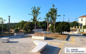 Νέα εικόνα για την Πλατεία των Κεραμειών - Ολοκληρώθηκε η δεντροφύτευση