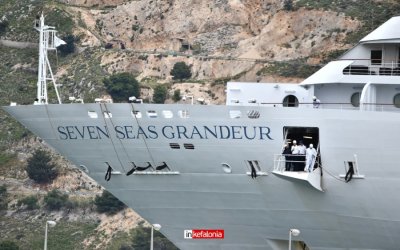 Κρουαζιέρα - Αργοστόλι : Αυλαία με το Seven Seas Grandeur