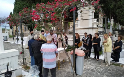 Το Μεγάλο μνημόσυνο στο κοιμητήριο του Δραπάνου (εικόνες)