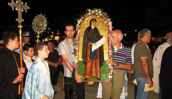 Η λιτανεία της εικόνας του Αγ. Γερασίμου στο Αργοστόλι