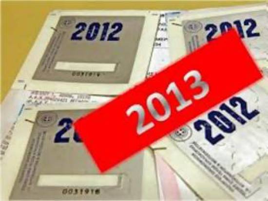 2013 Road Tax Calculation