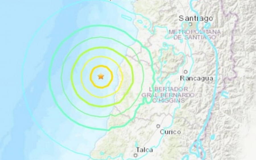 Σεισμός 6,8 Ρίχτερ στην Χιλή!