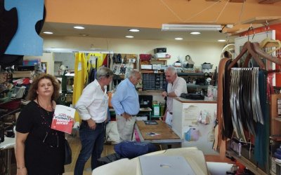 Οι υποψήφιοι βουλευτές του ΣΥΡΙΖΑ στο Ληξούρι και χωριά της Ανωγής (εικόνες)