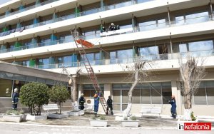 H άσκηση ετοιμότητας της Πυροσβεστικής για συμβάν πυρκαγιάς, στο ξενοδοχειακό συγκρότημα «Mediterranee» στo Αργοστόλι (εικόνες/video)