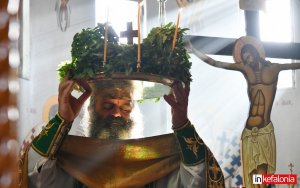 Κατανυκτικός εορτασμός της Υψώσεως του Τιμίου Σταυρού στη Μονή Εσταυρωμένου Πεσσάδας