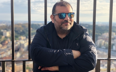 Ο Παναγής Κοκκόλης με τον Στέλιο Σπαθή για τον Δήμο Σάμης