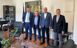 Καππάτος με Σπαθή & Κατσιβέλη στο Υπ. Εσωτερικών - Τα θέματα που συζητήθηκαν