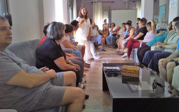 Η Άννα Δενδρινού επισκέφθηκε το Κ.Δ.Η.Φ. Ατόμων με Αναπηρία στο Ληξούρι