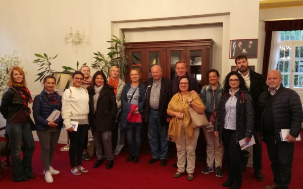 Επίσκεψη Erasmus στο Δημαρχιακό Μέγαρο